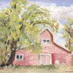 "Virginia's Barn" 8x10
Near Hotchkiss, Colorado