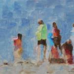 "Figures on the Beach Study" 6x9
On the beach on the Olympic Peninsula, Washington 