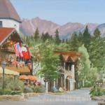 "Vail Village" 12x18
Vail Village with the Gore Mountains in the background.